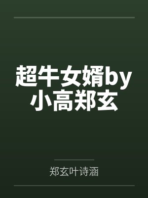 超牛女婿by小高郑玄封面